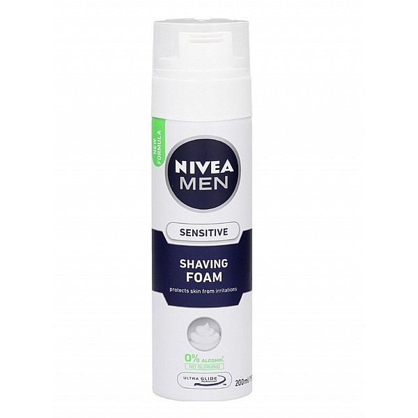 Nivea Men Sensitive Αφρός Ξυρίσματος 200ml