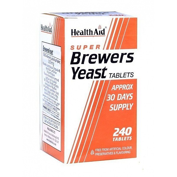 Health Aid Brewers Yeast 240 ταμπλέτες