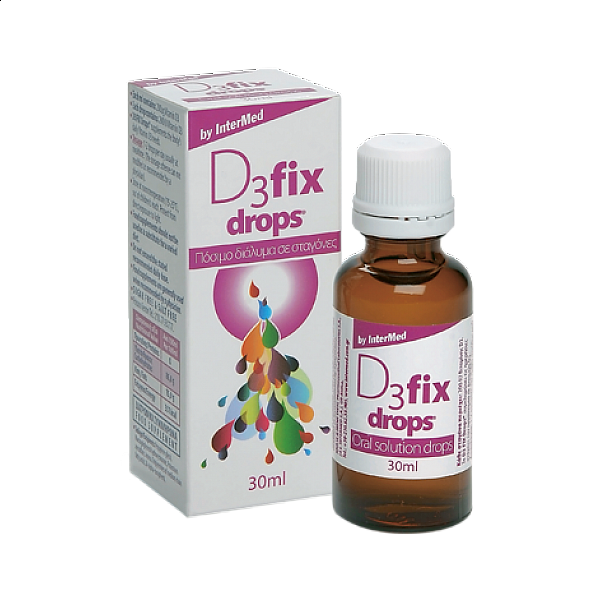 Intermed D3 Fix Drops Σταγόνες 30ml