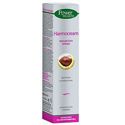 Power Health Haemocream Μαλακτική Κρέμα με Ρούσκο & Ιπποκάστανο για τις Αιμορροΐδες, 50ml