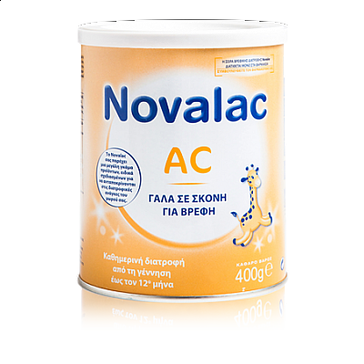 Novalac AC Bρεφικό Γάλα Για Αντιμετώπιση Κολικών 400gr