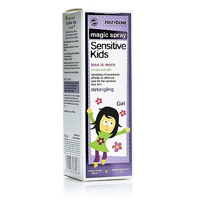 Frezyderm Sensitive Kids Magic Spray for Girls- Αρωματική Λοσιόν που Ξεμπερδεύει τα Μαλλιά  150ml