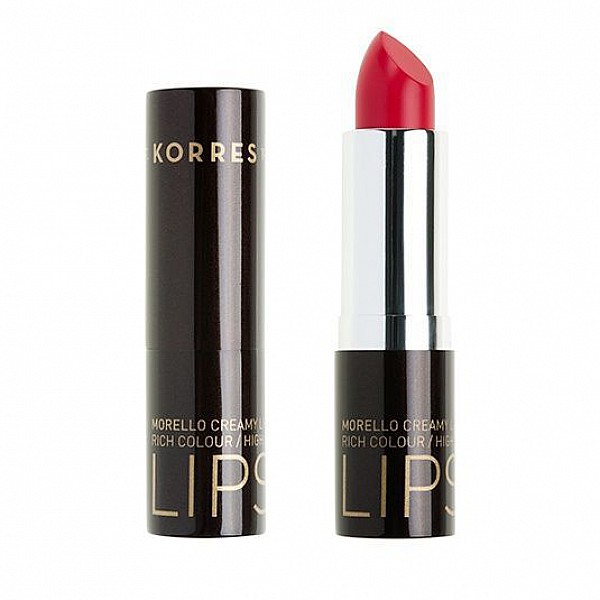 Korres Morello Creamy Lipstick No 21 Έντονο Ροζ, Σταθερό-Λαμπερό Αποτέλεσμα 3,5 gr