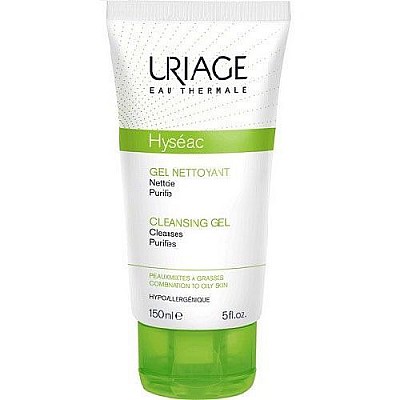 Uriage Hyseac Gel Nettoyant, Απαλό Καθαριστικό Τζελ για Λιπαρό Δέρμα με Ακμή 150ml