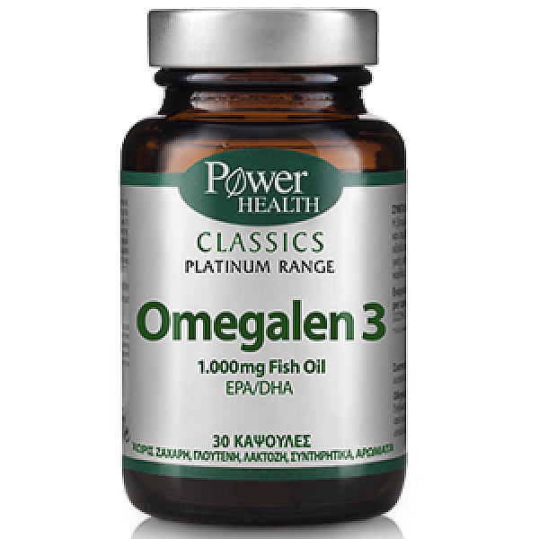 Power Health Classics Platinum Range, Omegalen 3 λιπαρά οξέα των 1.000mg, 30 caps