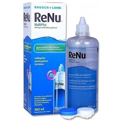 ΥΓΡΟ ΦΑΚΩΝ ΕΠΑΦΗΣ ReNu MultiPlus Solution 360ml