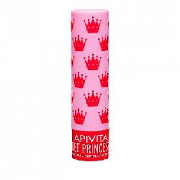 Apivita Lip Care Eco-Bio Bee Princess (4,4gr) - Στικ χειλιών για κορίτσια