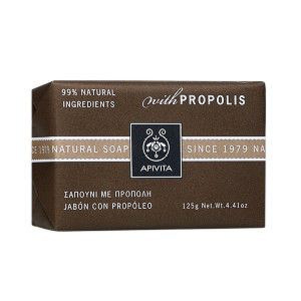 Apivita Natural Soap Σαπούνι με Πρόπολη για τις Λιπαρές επιδερμίδες 125gr