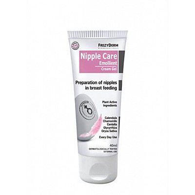 Frezyderm Nipple Care Emollient Cream-Gel κρέμα για περιποίηση & προστασία των θηλών, 40ml
