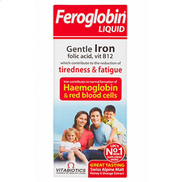 Vitabiotics Feroglobin Β12 Liquid 200ml