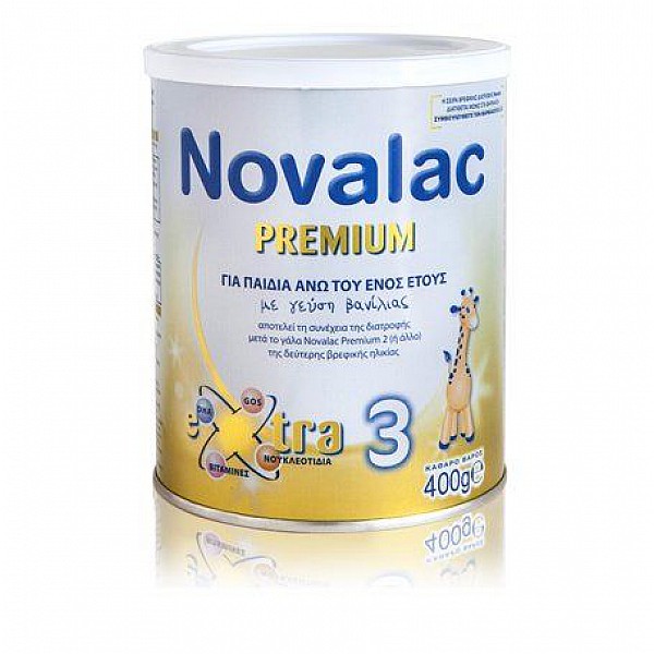 Novalac Premium 3, Γάλα από Ενός Έτους 400gr