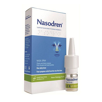 PharmaQ Nasodren Ρινικό Σπρέυ Αποσυμφόρησης & Καθαρισμού 50mg