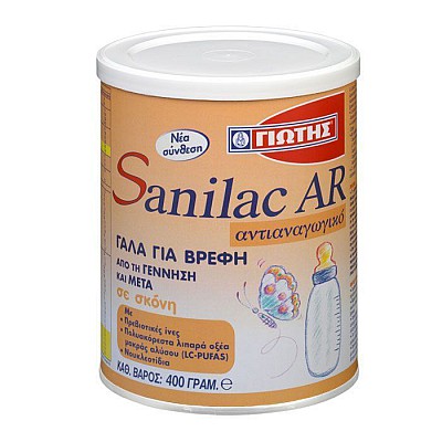 Sanilac AR Αντι-Αναγωγικό Γάλα 400γρ