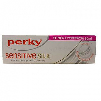 Perky Sensitive Sillk Αποσμητικό σε Κρέμα, 30ml