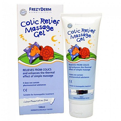 Frezyderm Baby Colic Relief Massage Gel, Άνυδρο gel που ανακουφίζει άμεσα από τους κολικούς 100ml