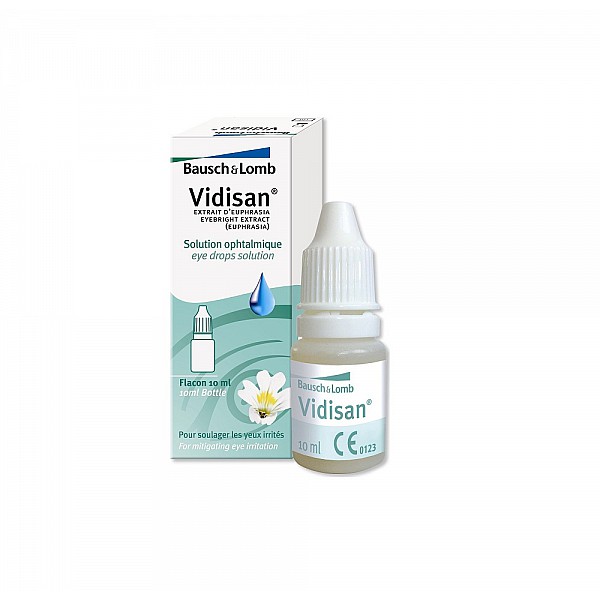 Bausch & Lomb Vidisan Οφθαλμικές Σταγόνες 10ml