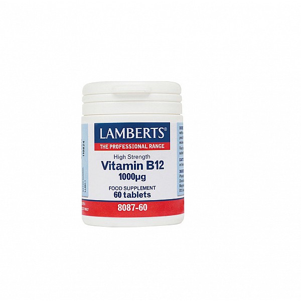 Lamberts Vitamin B12 1000μg 60 tablets