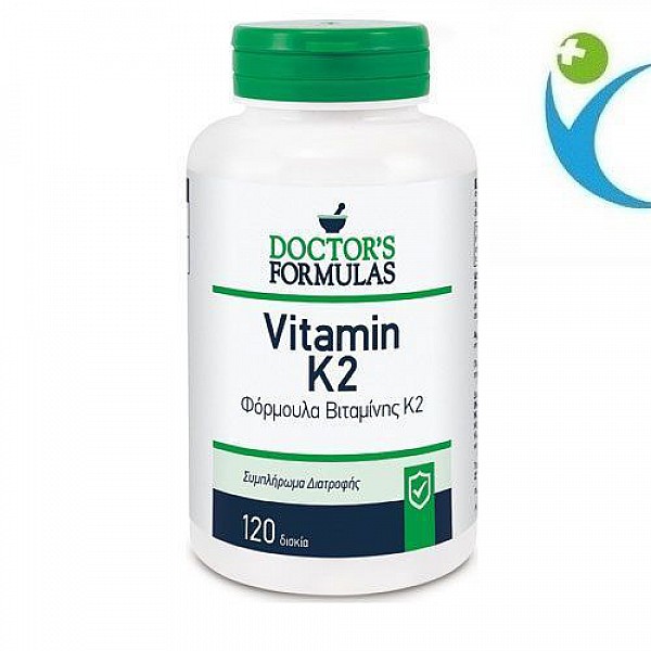 Doctor's Formulas Vitamin K2 Συμπλήρωμα Διατροφής με Βιταμίνη Κ2, 120 caps