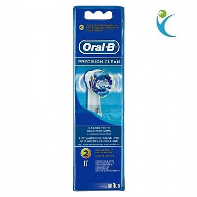 OralB Precision Clean Ανταλλακτικά Βουρτσάκια, 2 τεμάχια