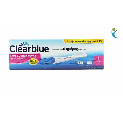 Clearblue Τεστ Εγκυμοσύνης Πρώιμη Ανίχνευση, 1 τεμάχιο