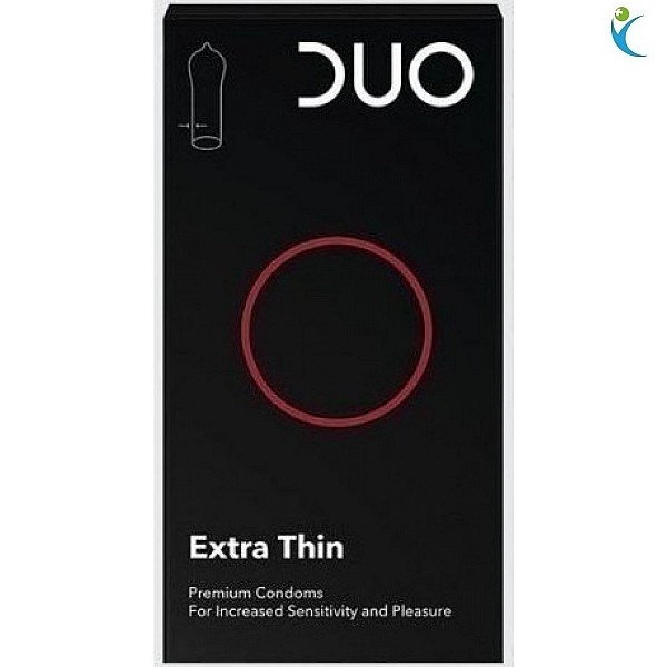 DUO Extra Thin Προφυλακτικά Πολύ Λεπτά, 12 τεμάχια