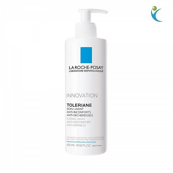 La Roche Posay Toleriane Caring Wash Καθαρισμός Προσώπου για την Ευαίσθητη Επιδερμίδα, 400ml