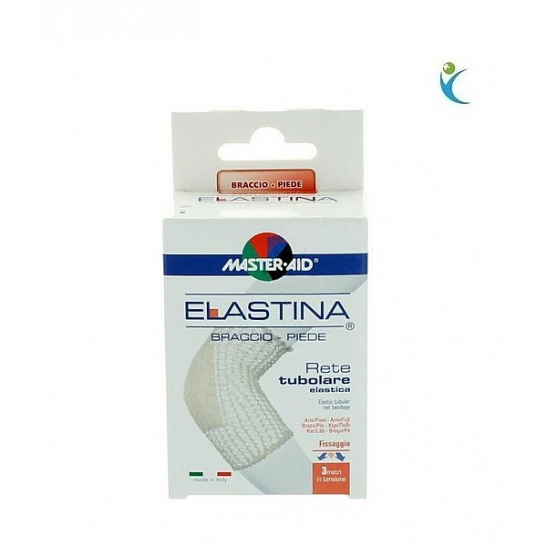 MASTER AID Master-aid Elastina braccio - piede, ελαστικός διχτυωτός επίδεσμος για το χέρι και το πόδι 3 μέτρων