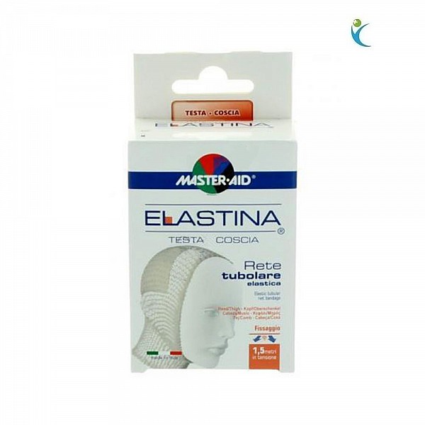 Master Aid Elastina ελαστικός διχτιωτός επίδεσμος για το μηρό και το κεφάλι, 1.5 μέτρo