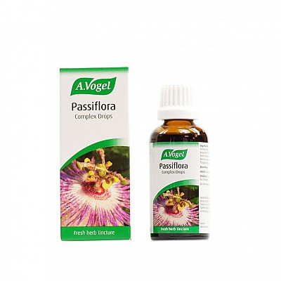 A. Vogel Passiflora Φυτικό Χαλαρωτικό Βοήθημα Βάμμα από Φρέσκια Πασιφλόρα, 50ml