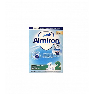 Nutricia Almiron 2 Γάλα 2ης Βρεφικής Ηλικίας από 6-12 μηνών 600gr