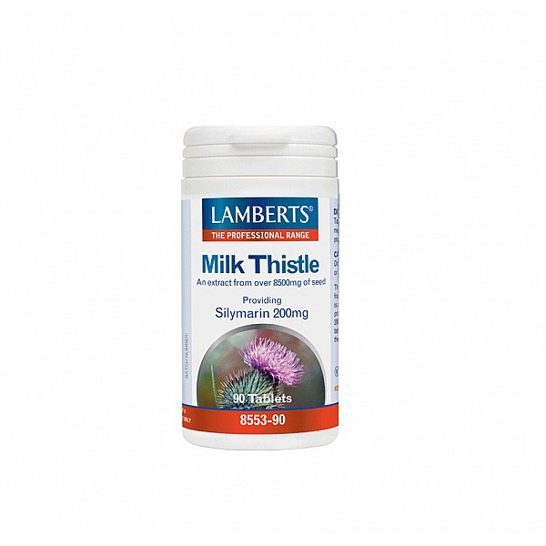 Lamberts Milk Thistle Συμπλήρωμα Διατροφής με Γαϊδουράγκαθο, 90 tabs