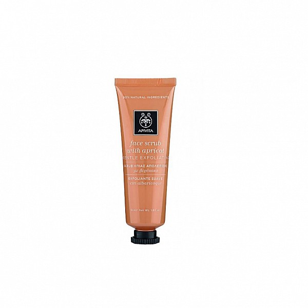 Apivita Face Scrub Ήπιας Απολέπισης με Βερίκοκο 50ml