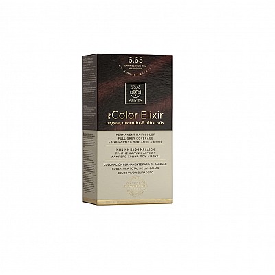 Apivita My Color Elixir Βαφή Μαλλιών 6.65 Έντονο Κόκκινο