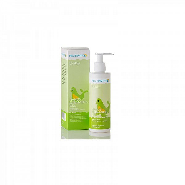 Helenvita Baby Hands Cleansing Gel Παιδικό Απαλό Τζελ Καθαρισμού για τα Χέρια, 200ml