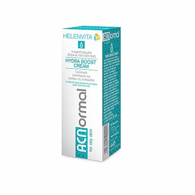 Helenvita ACNormal Hydra Boost Cream, Ενυδατική Κρέμα Προσώπου Ελαφριάς Υφής 60ml