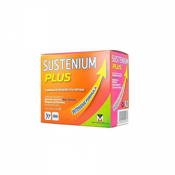 Menarini Sustenium Plus Intensive Formula Συμπλήρωμα Διατροφής για Ενέργεια & Μυική Ενδυνάμωση 22Φακελάκια