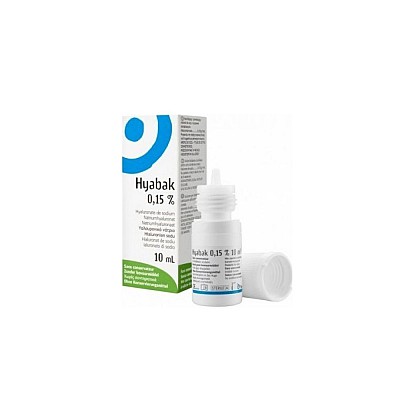 Thea Laboratoires Hyabak 0.15% Υαλουρονικό νάτριο 10ml