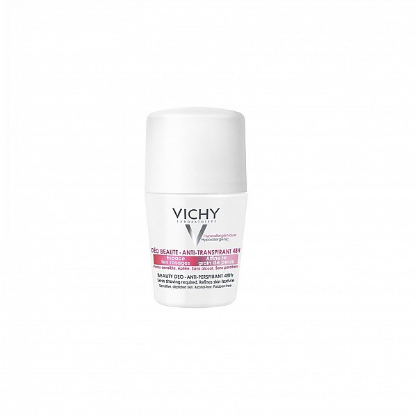 Vichy Deodorante Ideal Finish 48h Αποσμητική Φροντίδα για Γυναίκες με Ευχάριστο Άρωμα 50ml