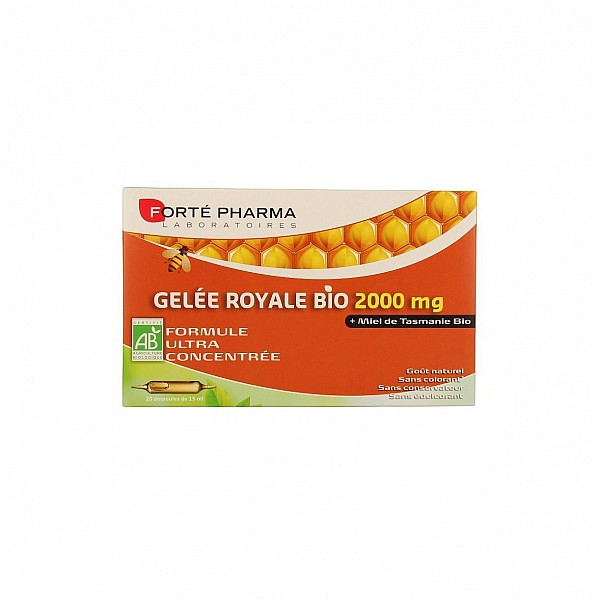 Forté Pharma Gelée Royale Bio 2000mg 20 Αμπούλες