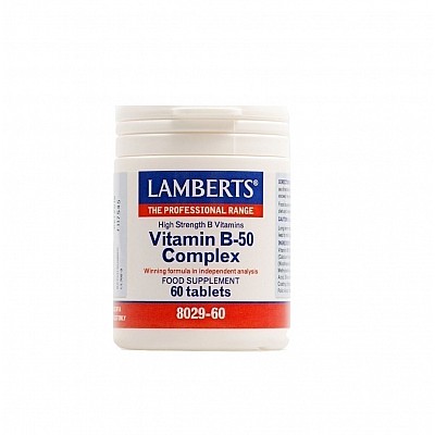 Lamberts Vitamin B-50 Complex 60 Ταμπλέτες