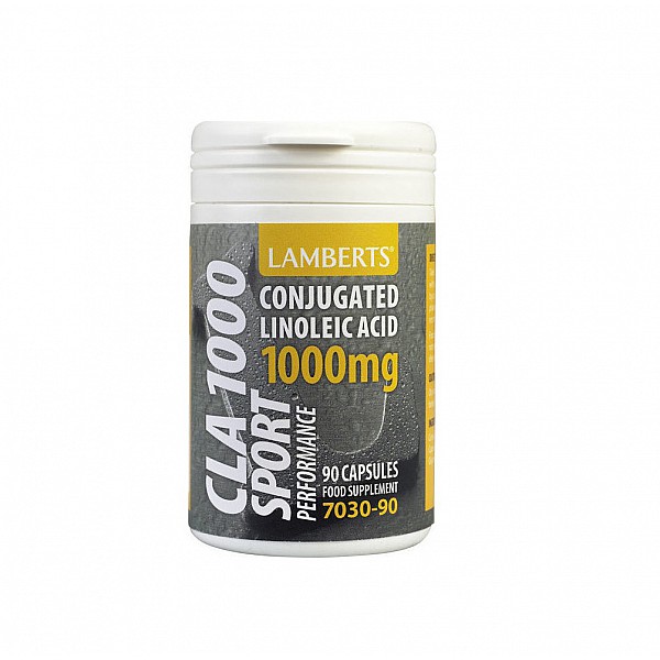 Lamberts CLA 1000mg Χάστε Λίπος στη Περιοχή της Κοιλιάς 90 Capsules