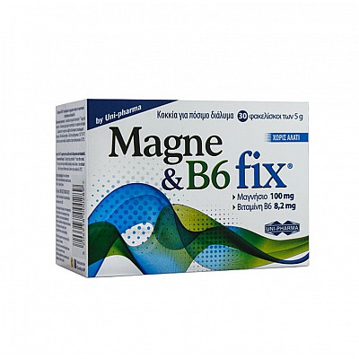 Uni-Pharma Magne & B6 Fix 30 Sachets