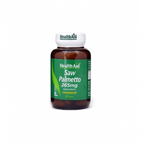 HEALTH AID - Saw Palmetto 265mg Υγεία Προστάτη & Ουροποιητικού Συστήματος - 30tabs