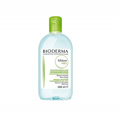 Bioderma Sebium H2O - Κολλοειδές Διάλυμα Καθαρισμού για Δέρμα Λιπαρό και με Τάση Ακμής 500ml