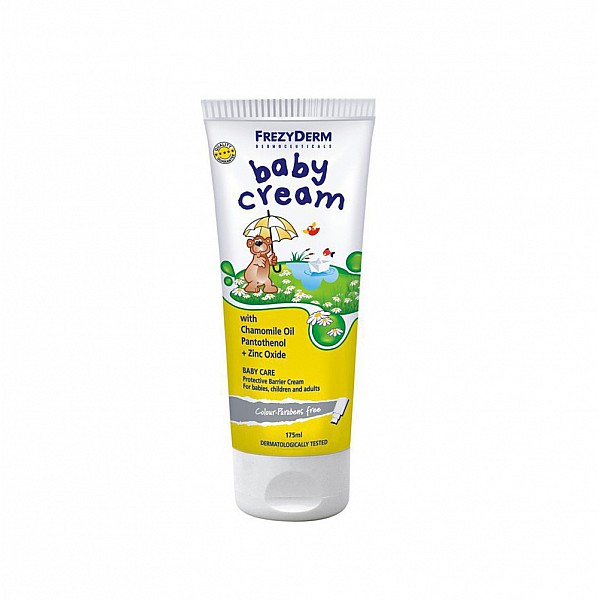 Frezyderm Baby Cream, Αδιάβροχη Προστατευτική Κρέμα για Βρέφη 175ml