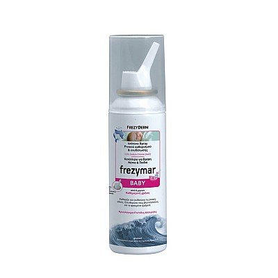 Frezyderm Frezymar Baby Ισότονο Spray Ρινικού Καθαρισμού & Ενυδατωσης, από 6 μηνών 100ml