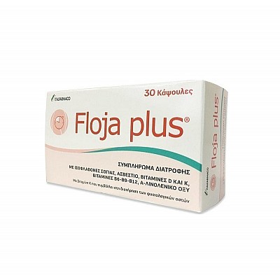  Floja Plus 30 Κάψουλες - Συμπλήρωμα Διατροφής Για Την Αντιμετώπιση Των Συμπτωμάτων Της Εμμυνόπαυσης