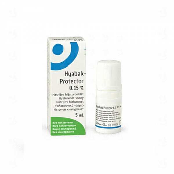 Thea Synapsis Hyabak Protector Eye Drops (Κολλύριο) 5ml