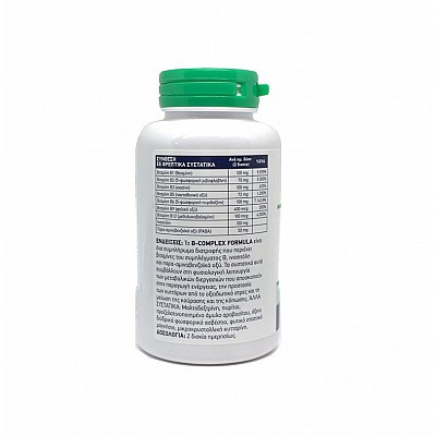 Doctor's Formulas Vitamin B Compex Φόρμουλα Συμπλέγματος Βιταμινών B, 60 caps