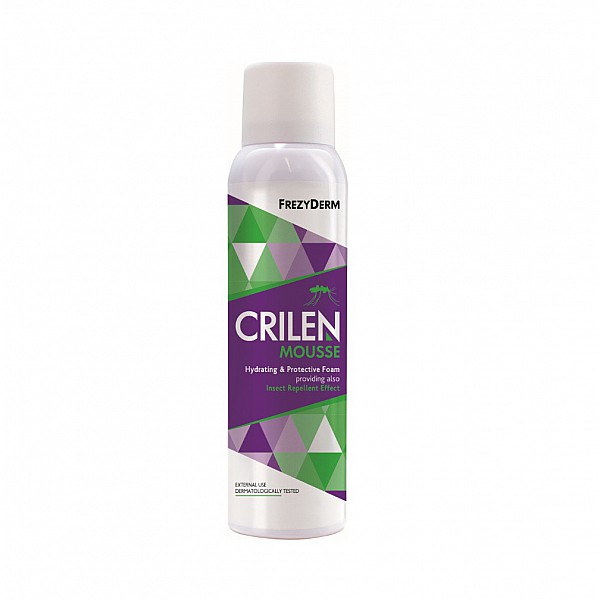 Frezyderm Crilen Mousse Ενυδατικό Εντομοαπωθητικό σε Μορφή Aφρού, 150ml